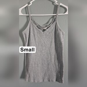 Gray Camisole Strap Front Design Small